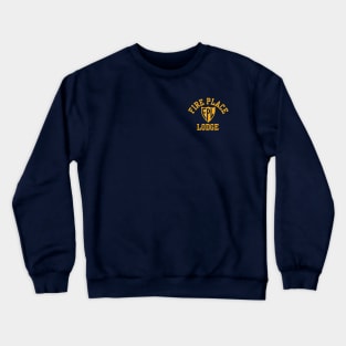 Gold on Navy Crewneck Sweatshirt